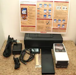 MITUTOYO SJ-210 SURFTEST PROFILOMETER 178-561-12A + NEW DRIVE AND PROBE. TESTED