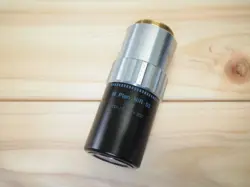 MITUTOYO M PLAN NIR 50 0.42 ∞ / 0 F=200 MICROSCOPE OBJECTIVE LENS USED JAPAN