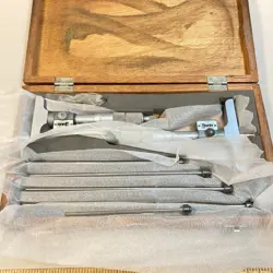 MITUTOYO 2 PC DIGITAL DEPTH MICROMETER 4