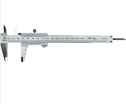MITUTOYO 530 SERIES M TYPE STANDARD CALIPER N15 530-101 OUTSIDE/INSIDE/DEPTH