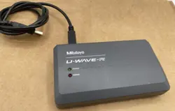 MITUTOYO U-WAVE WIRELESS RECEIVER 02AZD810D FOR DATA COLLECTION, SPC U-WAVE-R