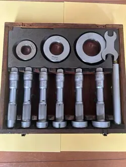 MITUTOYO HOLTEST 368-903 H20-50ST BORE GAUGE SET, 20-50MM HOLE MEASUREMENT TOOL