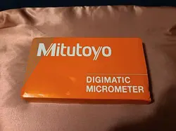 MITUTOYO MDE-25MX DIGITAL MICROMETER QUANTUMIKE 293-341-30(0-25MM) JAPAN NEW