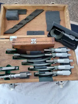 MITUTOYO OUTSIDE MICROMETER SET O-6