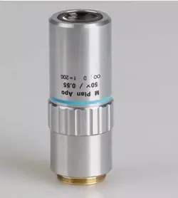 1PC MITUTOYO M PLAN APO 50X/0.55 OBJECTIVE