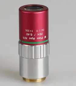 1PC MITUTOYO M PLAN APO NIR 20X/0.40 OBJECTIVE