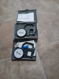 MITUTOYO TESTEX 2804 S10 DIAL TYPE THICKNESS GAUGE