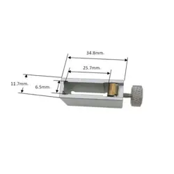 MITUTOYO 901385 HEIGHT GAGE SCRIBER CLAMP FOR USE WITH INCH MODELS HEIGHT GAGES