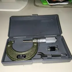 MITUTOYO MICROMETER MADE IN JAPAN CODE NO 103 - 136 M 125 - 2”