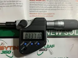 MITUTOYO DIGITAL MICROMETER HEAD 0-1”.00005”/0-25MM.001MM.MACHINIST TOOL.