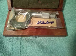 MITUTOYO CALIPER MICROMETER OUTSIDE 5210-221-1975 NEW IN WOOD BOX SEALED NOS