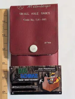MITUTOYO NO.154 -901 SMALL HOLE GAGE SET