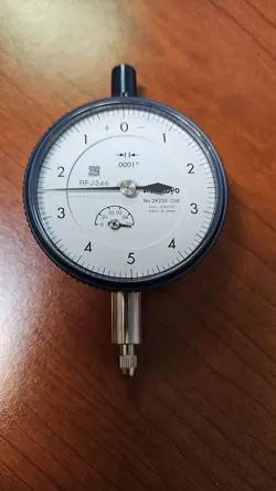 MITUTOYO 2923S-10P DIAL INDICATOR,0 TO 0.050