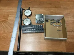 LOT OF MITUTOYO & OTHER DIAL BORE GAGE PARTS