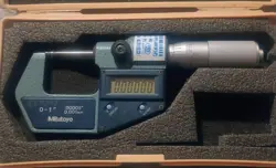 MITUTOYO 293-765-30 DIGIMATIC DIGITAL MICROMETER, 0-1