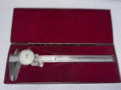 NSK DIAL CALIPER DC-6  JAPAN MICROMETER 6” .001