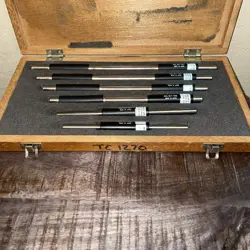 MITUTOYO 167 SERIES MICROMETER STANDARD SET, 6-11
