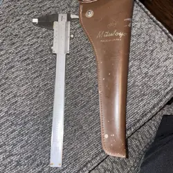 MITUTOYO JAPAN STAINLESS HARDENED 6