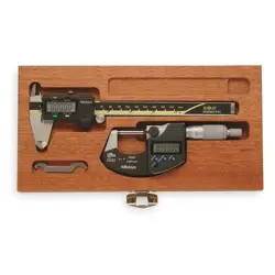 MITUTOYO 64PKA076B PRECISION MEASURING KIT,DIGITAL,RATCHET