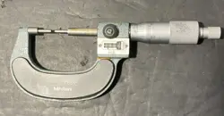 MITUTOYO 131-166 DIGITAL OUTSIDE MICROMETER, 0-1” RANGE, 0.001MM MACHINIST LATHE