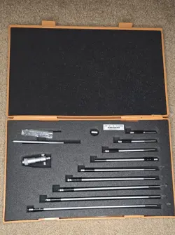 CALIBRATED MITUTOYO INSIDE MICROMETER 141-133 IMS-12