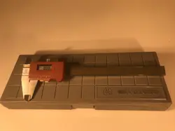 MITUTOYO  NO.  500-115  DIGITAL  CALIPER,  0 - 6