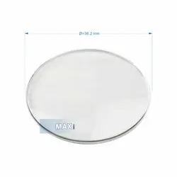 CRYSTAL COVER LID FITS MITUTOYO DIAL CALIPER 505 SERIES 36.2MM DIA ,NEW