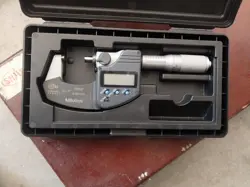 MITUTOYO 293-340-30CAL DIGITAL MICROMETER,0 TO 1
