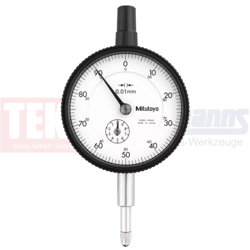 MITUTOYO ANALOG DIAL INDICATOR 10 MM (0,01 MM) 2046F, ISO VERSION