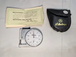 MITUTOYO 7308 POCKET CALIPER .001-.375 THICKNESS GAGE GAUGE