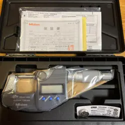 NEW MITUTOYO MDC-25PX 293-240-30 COOLANT PROOF MICROMETER 0-25MM 0.001MM