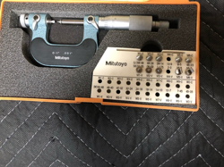 MITUTOYO THREAD MICROMETER - 0-1