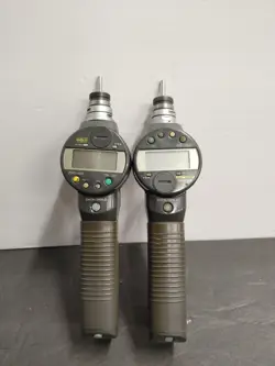 (LOT OF 2) MITUTOYO ABSOLUTE BOREMATIC DIGITAL GAUGE, FOR PARTS OR REPAIR