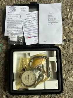 ꙮ MITUTOYO TESTEX 7326STX1  FULL JEWELED DIAL THICKNESS GAUGE  .0001