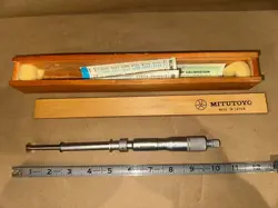 MITUTOYO GROOVE MICROMETER 1-2
