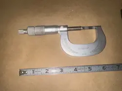 MITUTOYO BLADE MICROMETER 0-1