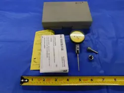 MITUTOYO 513-415 QUICK-SET DIAL TEST INDICATOR .01MM GRADUATION JEWELED W/ CASE