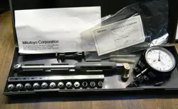 511-171 MITUTOYO 2 POINT INTERNAL GAUGE INDIVIDUAL BORE GAUGE 18-35MM FINE POINTER