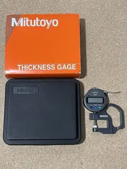 MITUTOYO 547-526S DIGITAL THICKNESS GAUGE, 0 TO 0.47