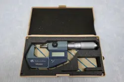 N2728 Y MITUTOYO MITUTOYO DIGITAL MICROMETER 293-169 MDC-25JT 0-25MM 0.001MM 