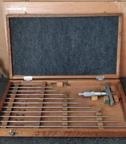 MITUTOYO 129-150 DEPTH MICROMETER, 0-12