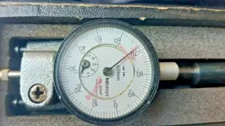 MITUTOYO 1040F DIAL INDICATOR , 0-5 MM RANGE, 0.01 MM GRADUATION