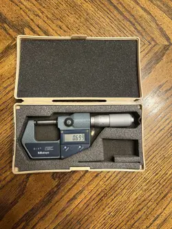 MITUTOYO 293-765-30 QUANTUMIKE DOGMATIC MICROMETER TESTED WORKS 