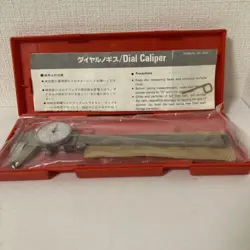 MITUTOYO DIAL CALIPER 505-646-50 DIAL COLOR:WHITE EX COND LIMITED FROM JAPAN