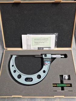 MITUTOYO 3-4 INCH POINT MICROMETER 342-714