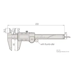 SCALE DIGITAL CALIPER