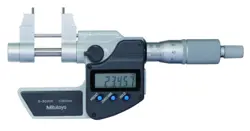 MITUTOYO 345-350-30 CALIPER MICROMETER, RATCHET THIMBLE 54GE74