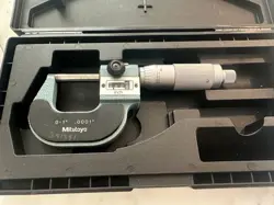 MITUTOYO DIGIT OUTSIDE MICROMETER SET  NO. 193-211 0-1