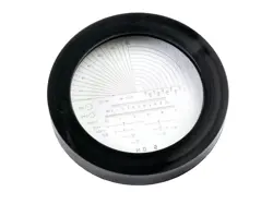 MITUTOYO 183-902 POCKET COMPARATOR RECTICULE REPLACEMENT NO 5