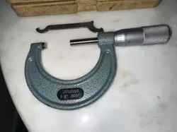 MITUTOYO OUTSIDE  MICROMETER 1-2” .0001